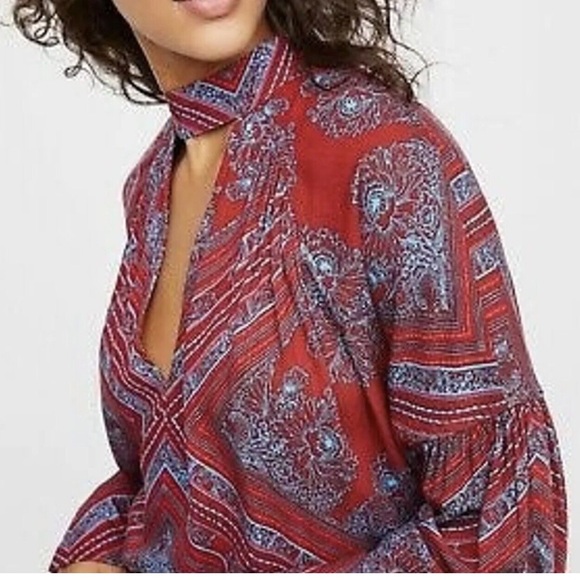 FREE PEOPLE WALKING ON A DREAM TUNIC - Picture 6 of 8
